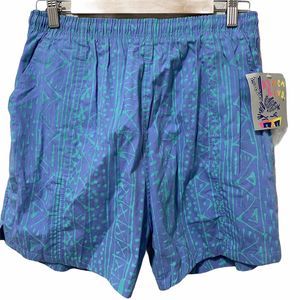 New Old Stock Vintage Beach Boulevard 70s Swim Shorts  Men’s Medium Funky Taiwan